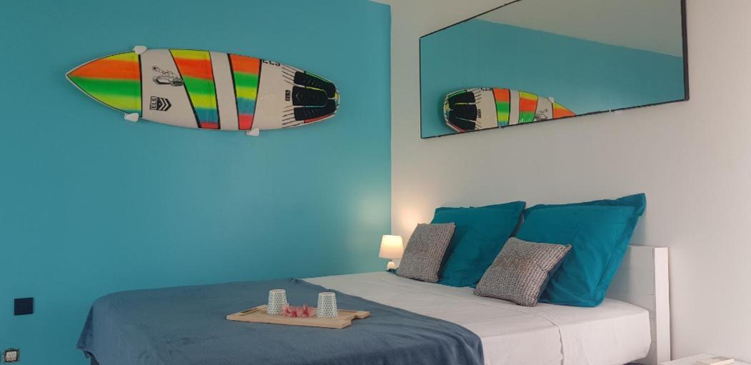 Tres Bel Appartement Avec Vue Mer, Acces Direct A La Plage Et Piscine Surveillee Сен Франсоа Екстериор снимка