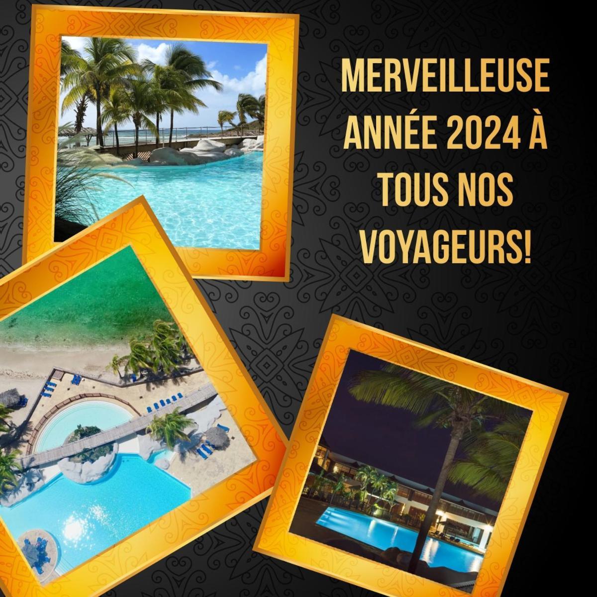 Tres Bel Appartement Avec Vue Mer, Acces Direct A La Plage Et Piscine Surveillee Сен Франсоа Екстериор снимка